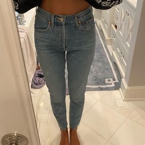 Agolde Jamie High Rise Classic Jeans